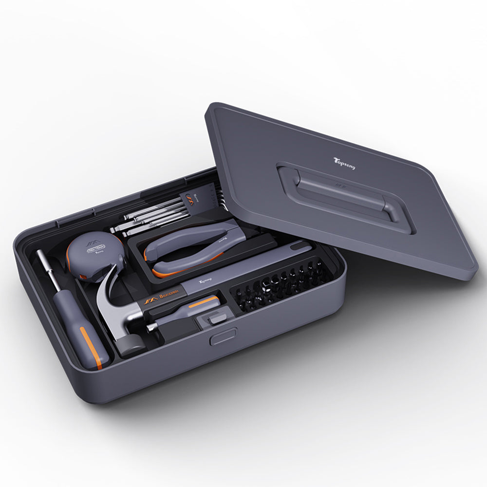 Repair Tool Kit Set of 34 Pieces General Household Maintenance Mechanics Auto Repairing Basic Combo Kit Hand Tool Set