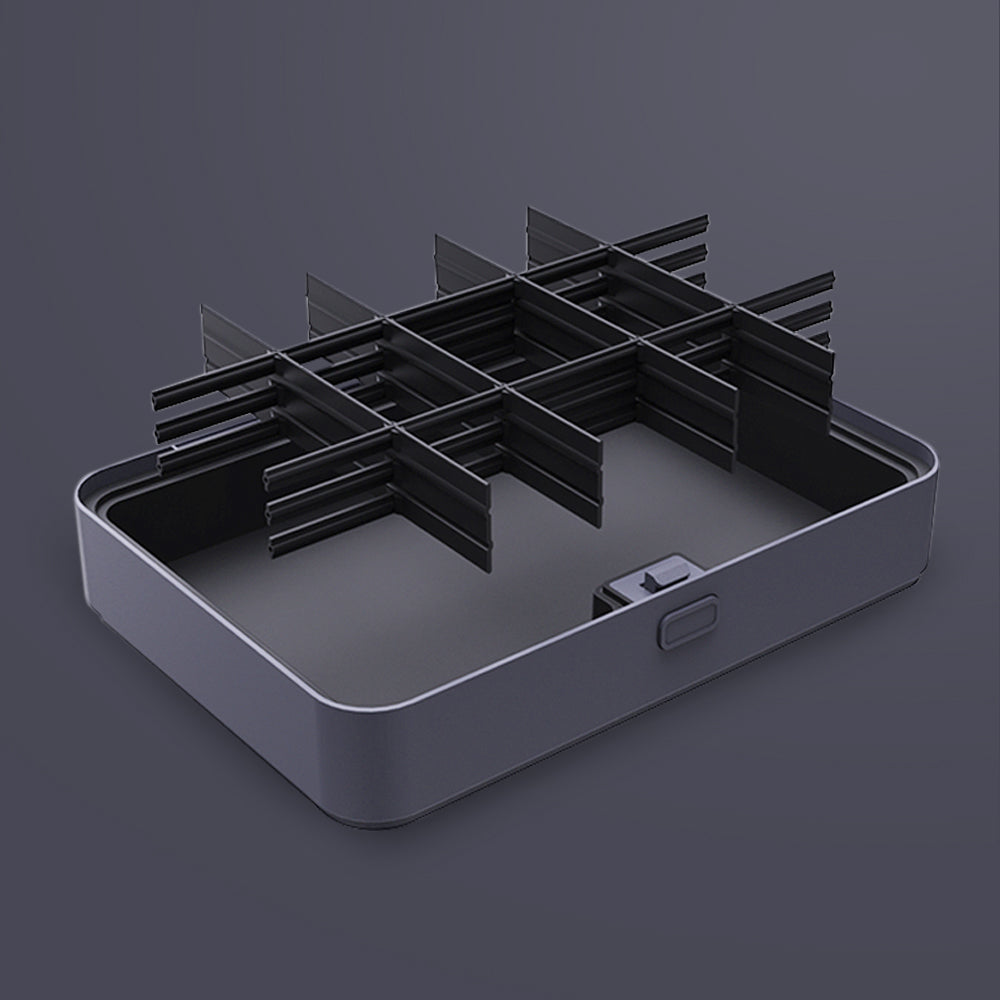 Household multifunctional repair tool box set Compartment storage tool box