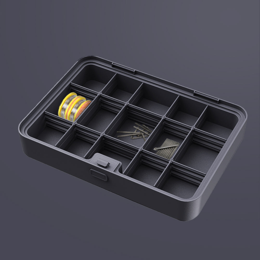 Household multifunctional repair tool box set Compartment storage tool box