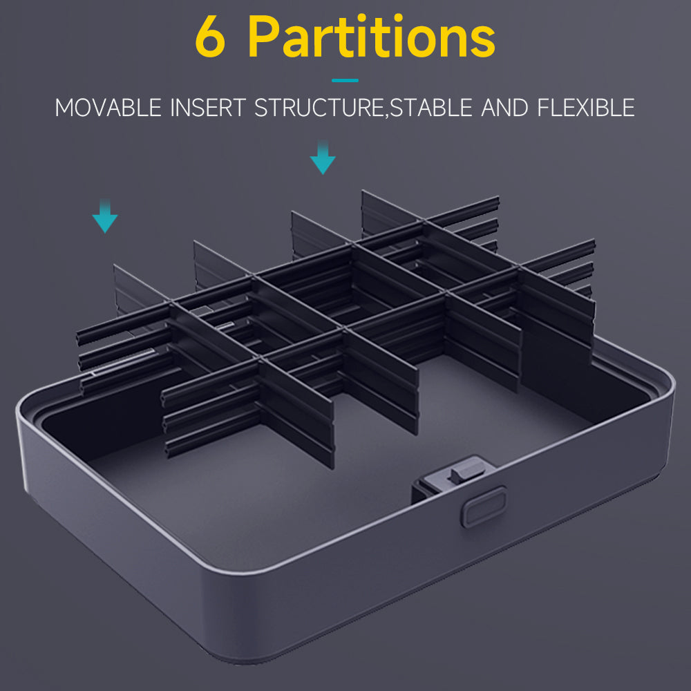 Household multifunctional repair tool box set Compartment storage tool box