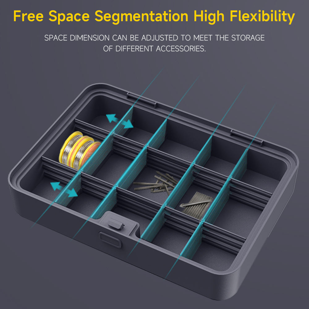 Household multifunctional repair tool box set Compartment storage tool box