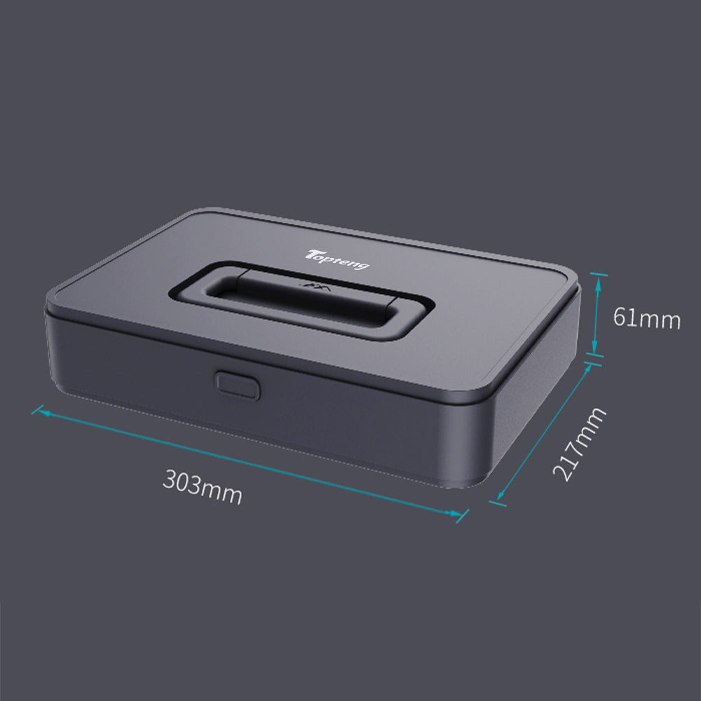 Household multifunctional repair tool box set Compartment storage tool box