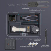 Multifunctional household repair tool box Electronic and electrical hardware tool set