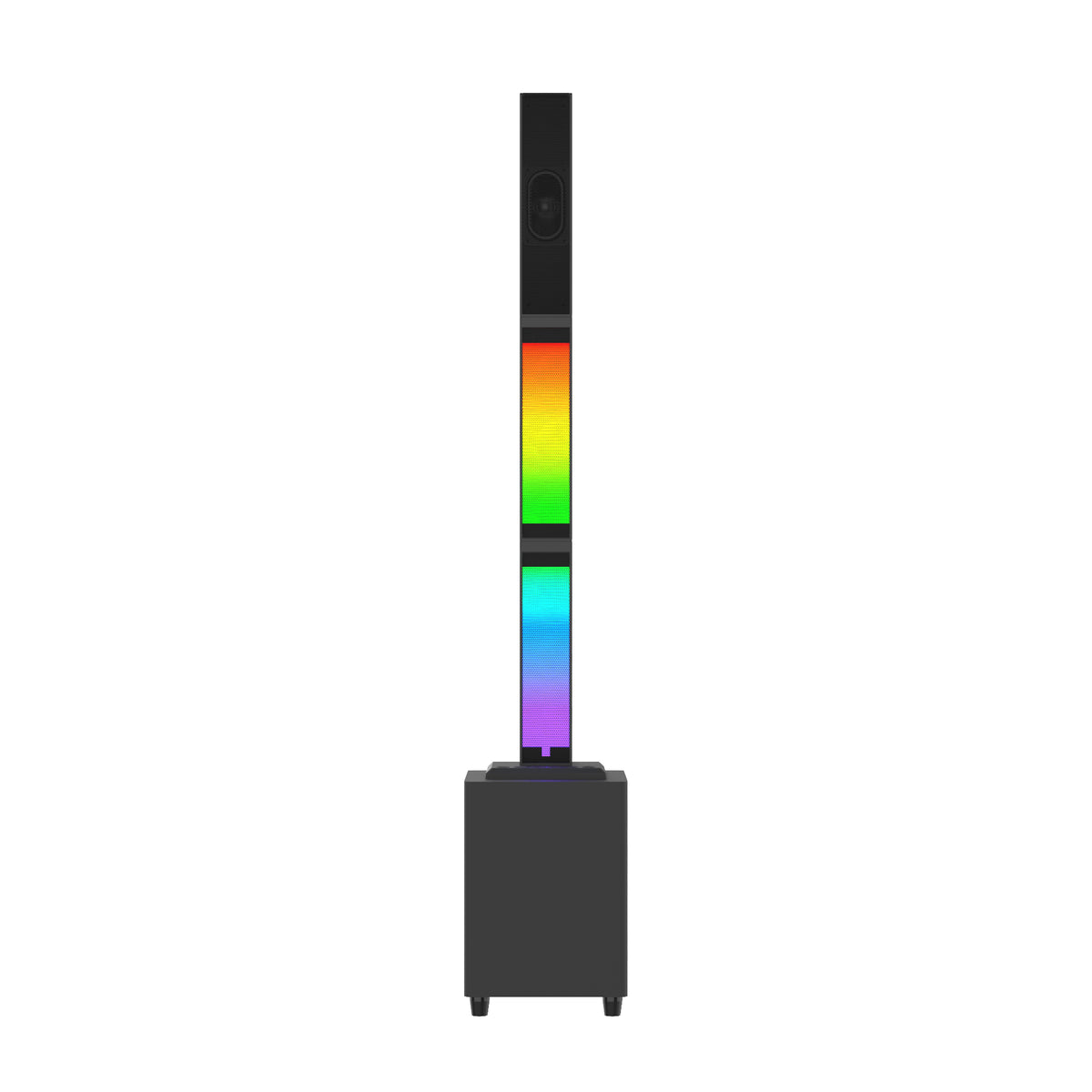 Bluetooth Speaker 2.1 Subwoofer RGB Detachable TWS Wireless Karaoke Home Theater