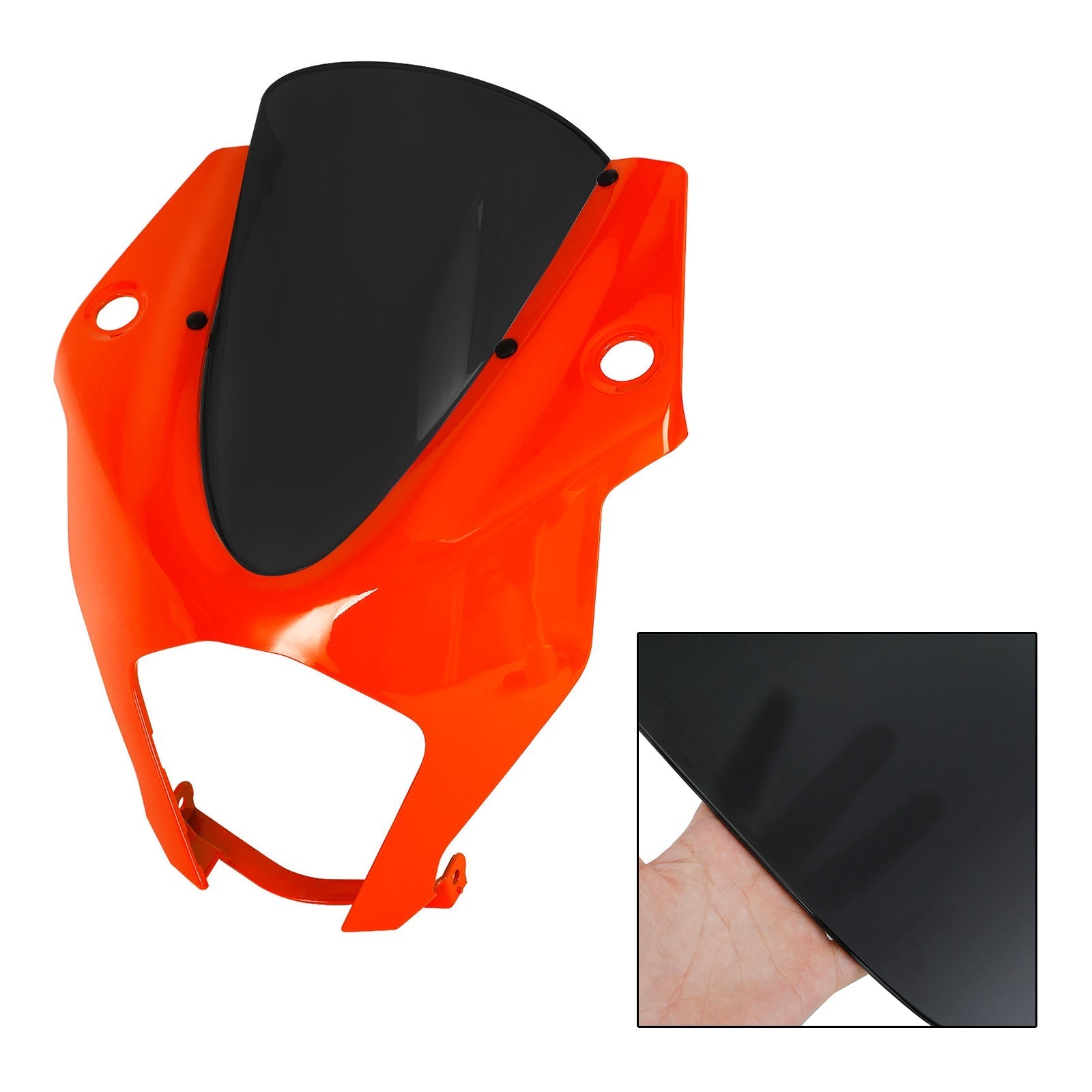 2022-2023 RC390 Windshield WindScreen Headlight Fairing Cover Generic