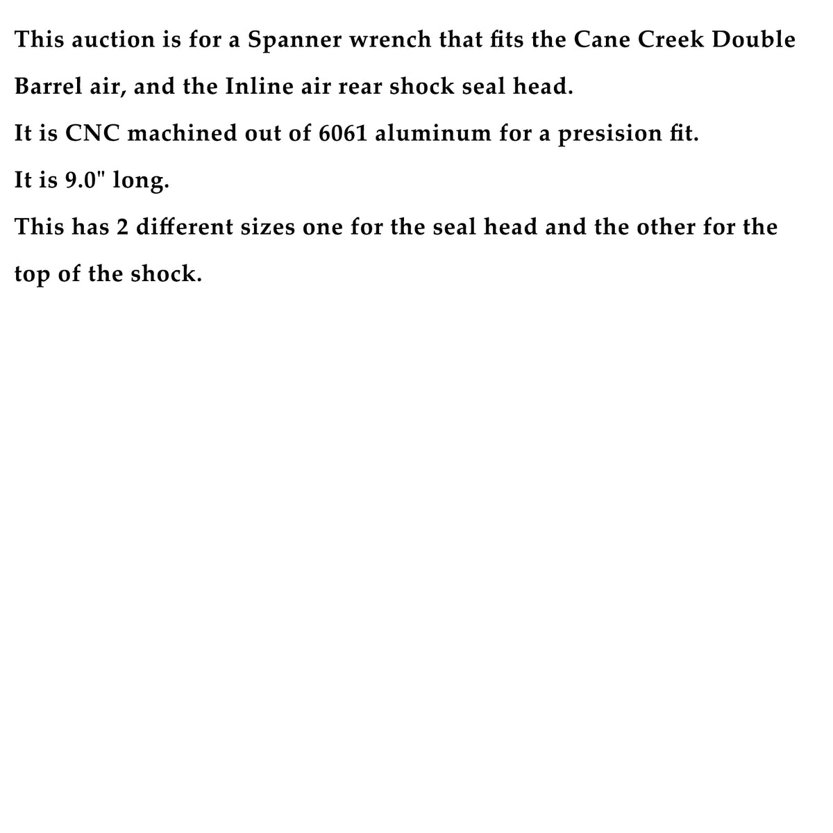 BCD0344 Seal Head Wrench/tool -CC Inline