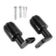 Aluminum Frame Crash Slider Protection Black For Kawasaki Zx-6R Zx 6R 2024-2025