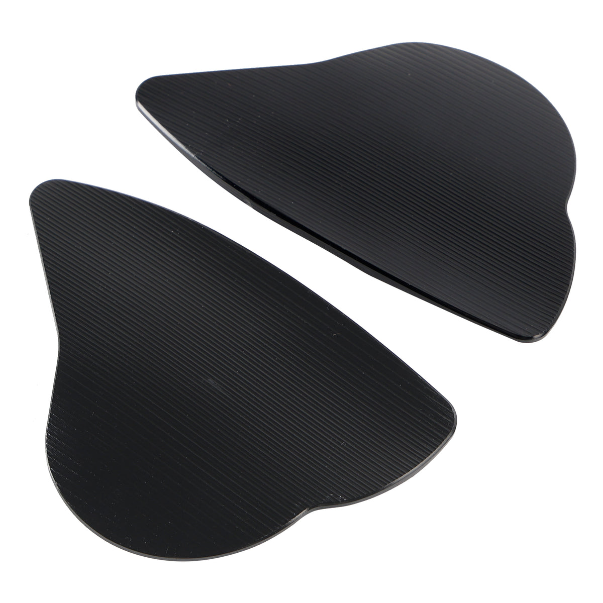 CNC Aluminum Black Mirror Block Off Plates For Yamaha YZF-R6 YZF-R7 2017-2024