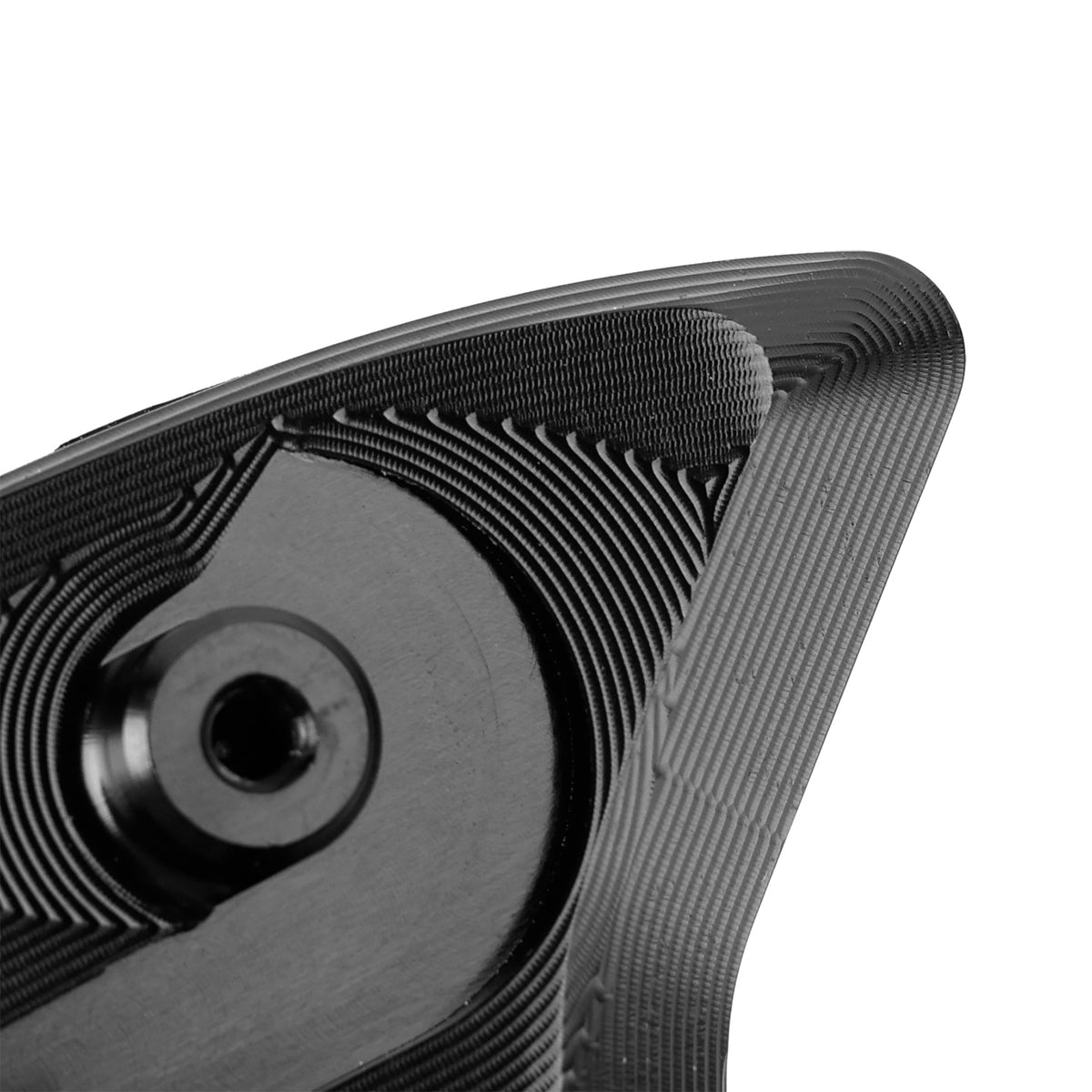 CNC Aluminum Black Mirror Block Off Plates For Yamaha YZF-R6 YZF-R7 2017-2024