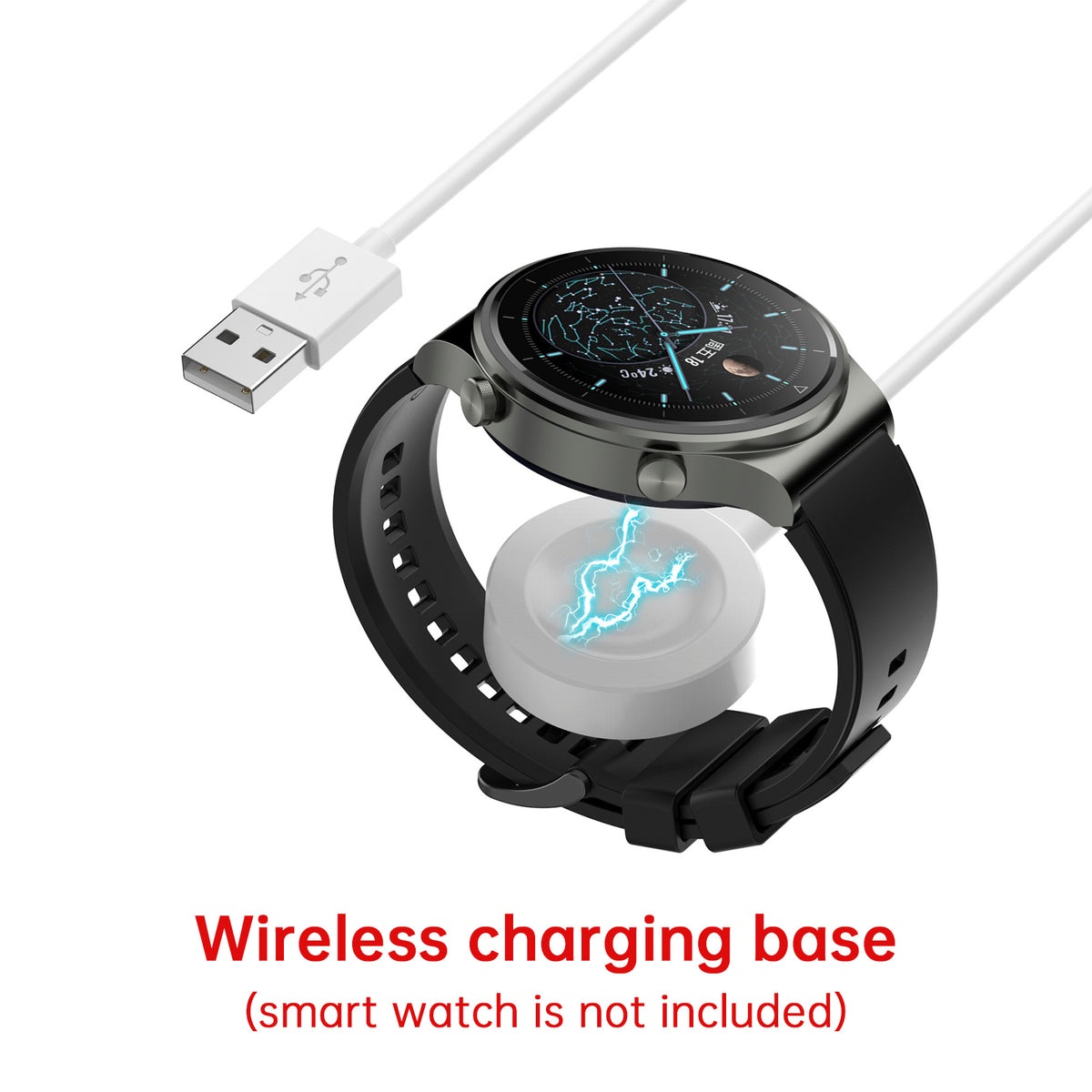 Wireless Charging Watch Charger Cable For  D2/GT5 Pro/GT5/GT4/4/Ultimate