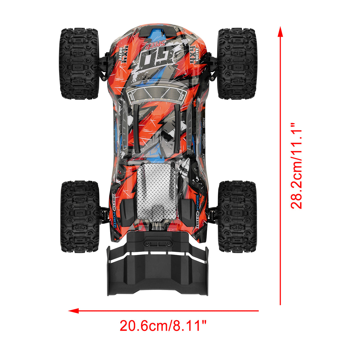 Wltoys XK 184008 RC Car 1/18 60KM/H 4WD Brushless 2.4G High Speed Off Road Truck