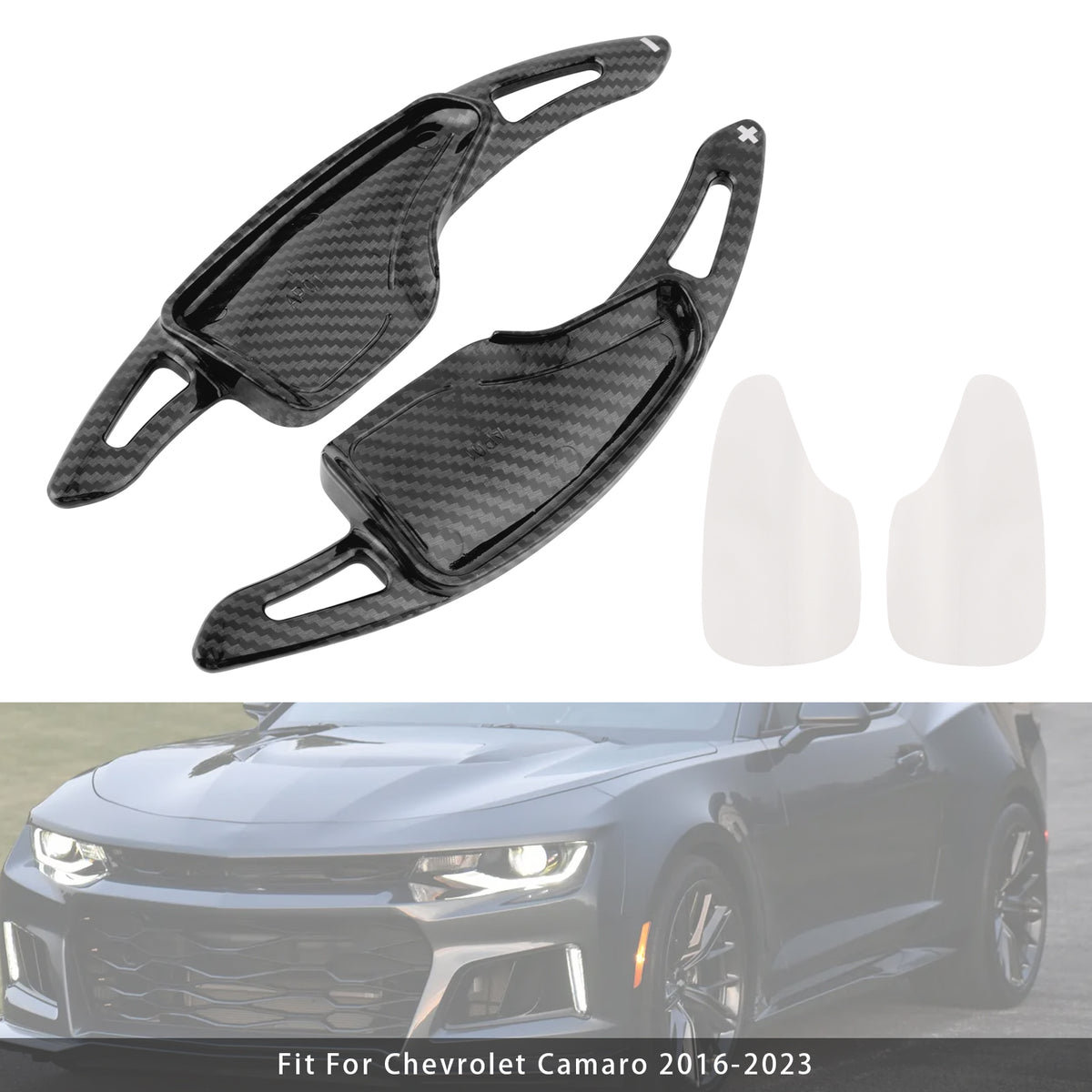 Steering Wheel Paddle Shifter Extensions For Chevrolet C7 Corvette Camaro 14-23