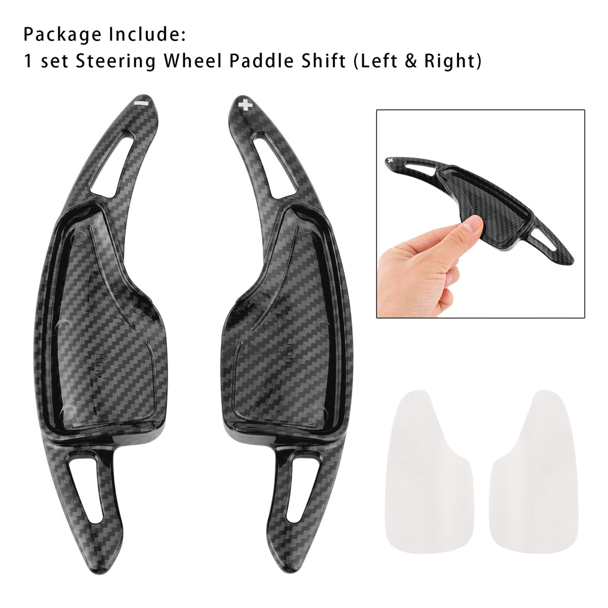 Steering Wheel Paddle Shifter Extensions For Chevrolet C7 Corvette Camaro 14-23