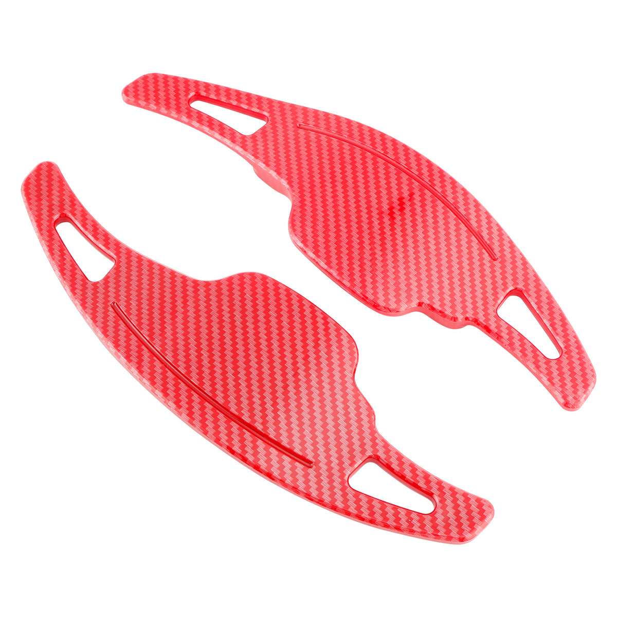Carbon Look Steering Wheel Paddle Shifter Extensions For Chevy Camaro 12-15