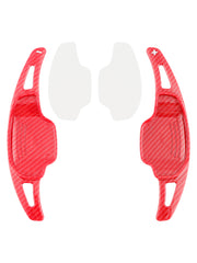 Carbon Look Steering Wheel Paddle Shifter Extensions For Chevy Camaro 12-15
