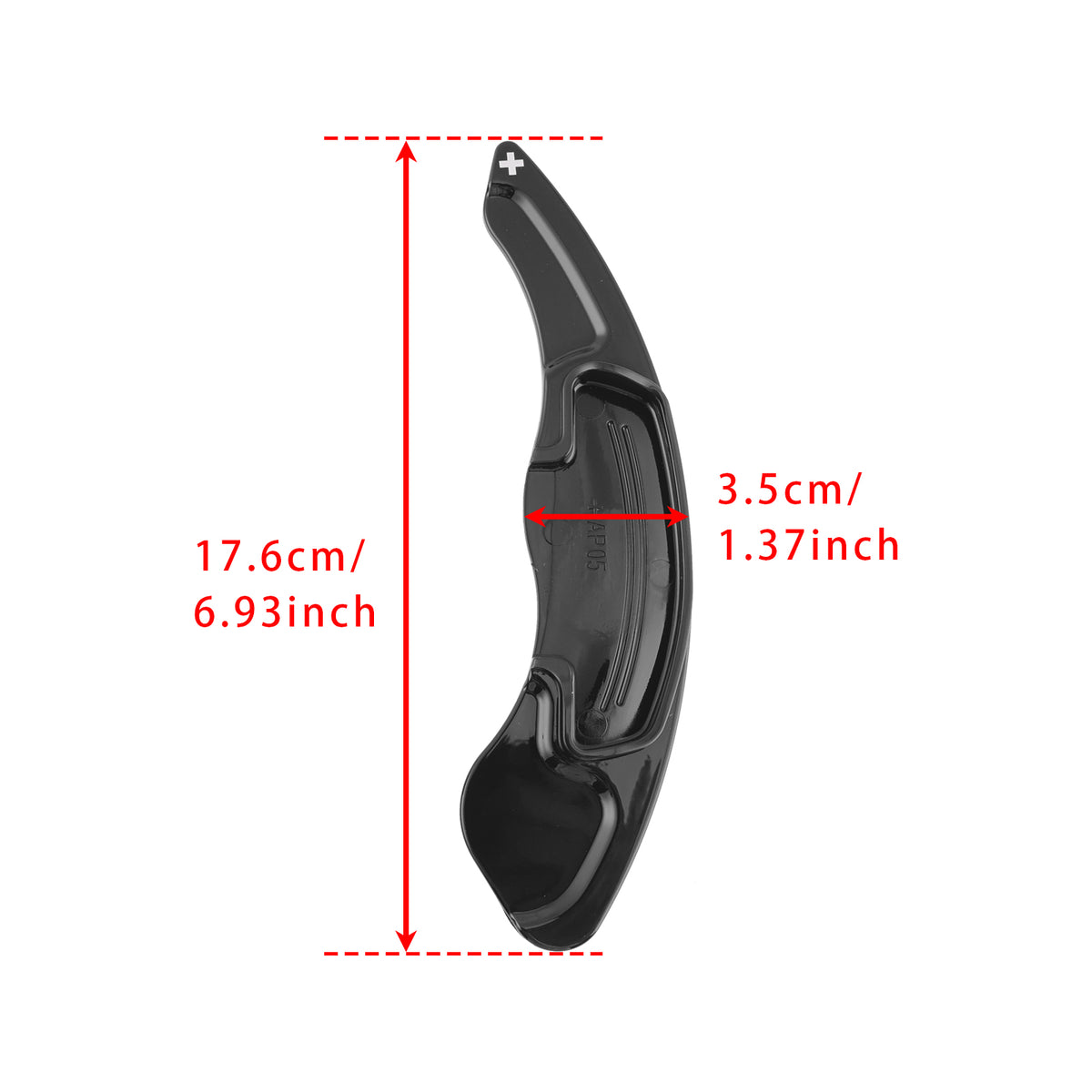 Steering Wheel Paddle Shifter Extensions For Honda CR-V Accord 2013-2022 Black