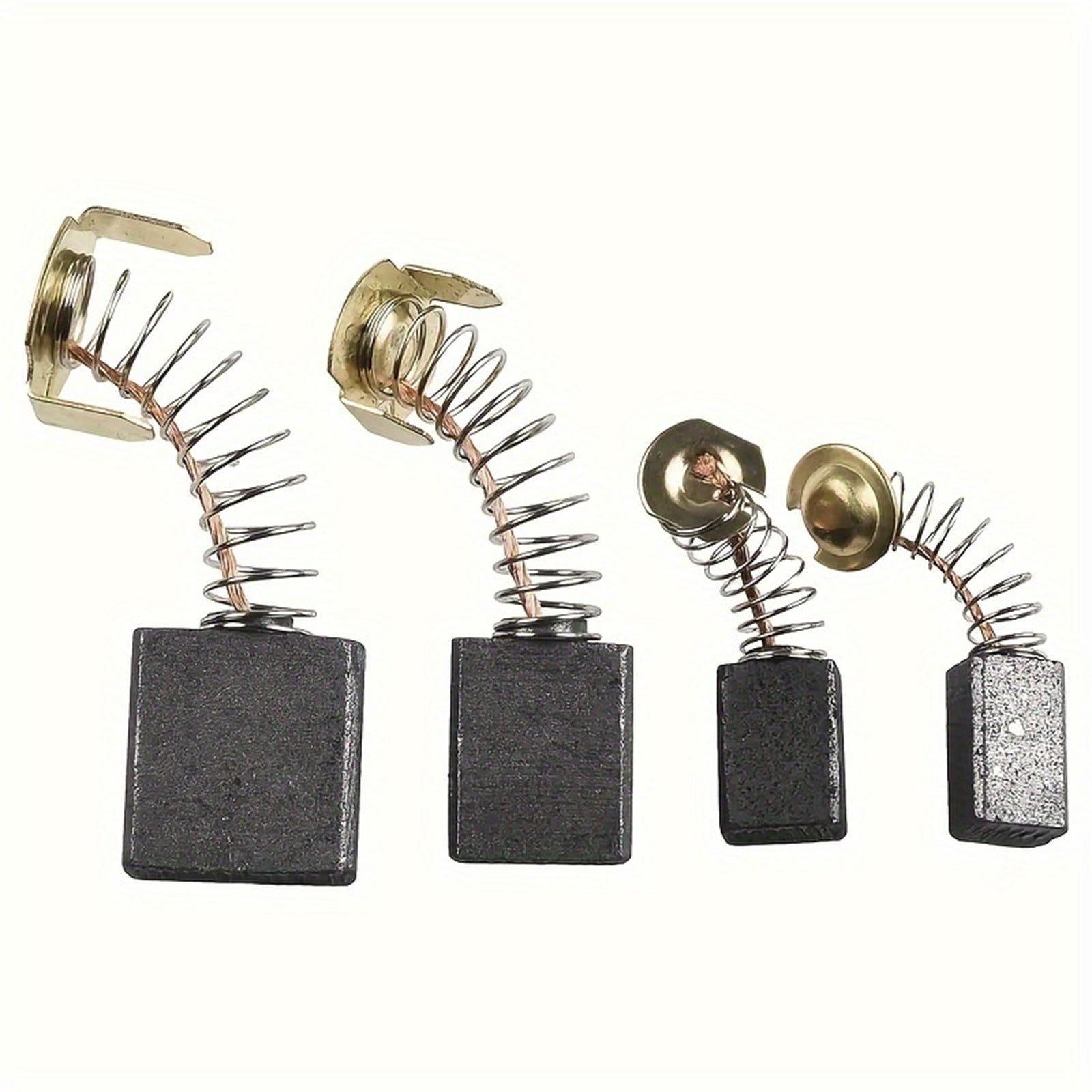 40Pcs Electric Motor Carbon Brushes 10 Sizes Replacement Repair Power Tool Part