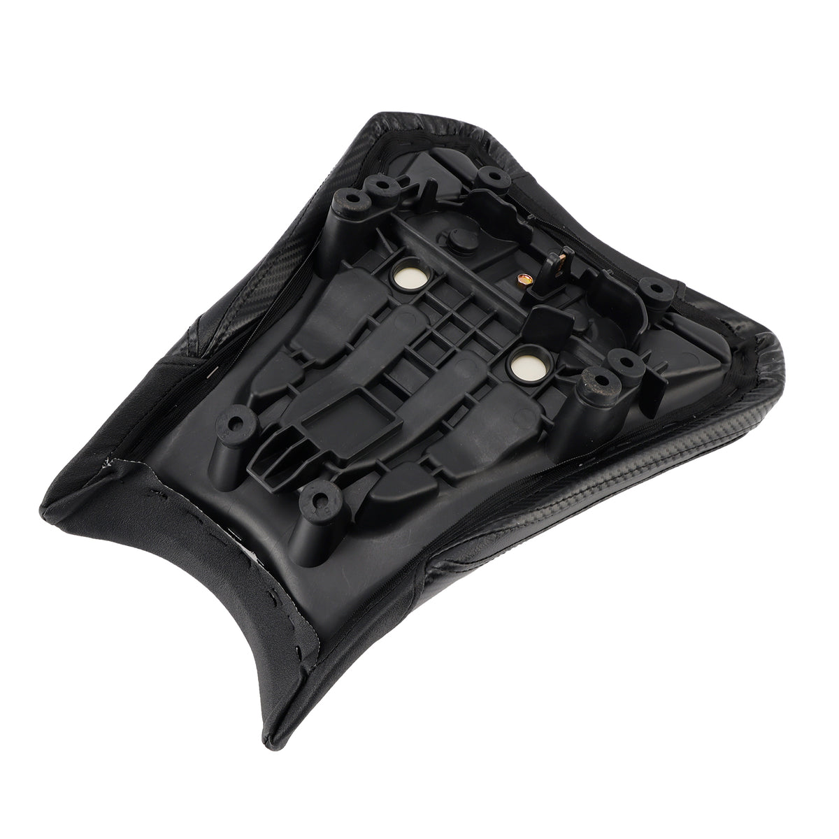 Front Raider Seat Driver Cushion Pu Fit Blacka For Kawasaki Ninja Zx-6R 19-25