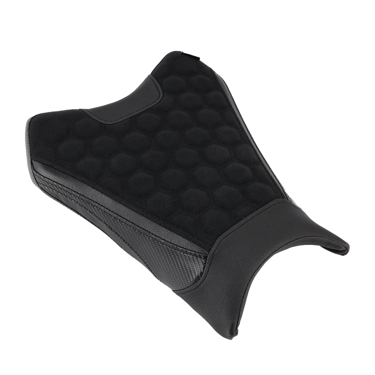 Front Raider Seat Driver Cushion Pu Fit Blacka For Kawasaki Ninja Zx-6R 19-25