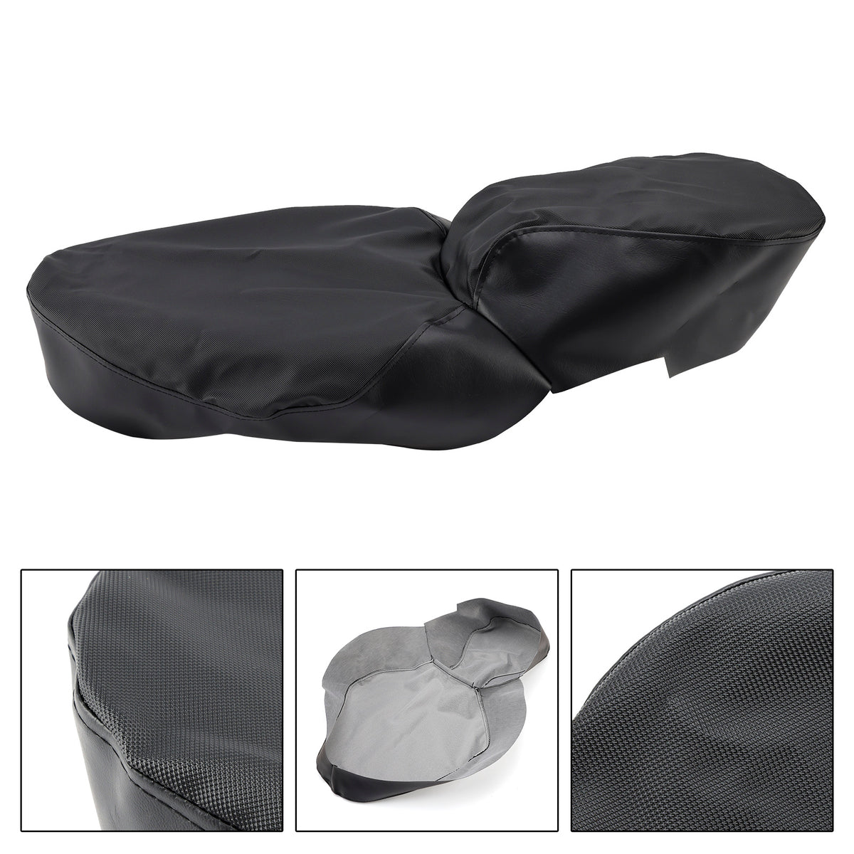 Rider Passenger Front Rear Seat Skin Fit For Kawasaki Vulcan Vn400 800 95-12