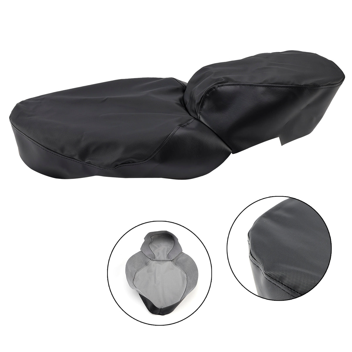 Rider Passenger Front Rear Seat Skin Fit For Kawasaki Vulcan Vn400 800 95-12