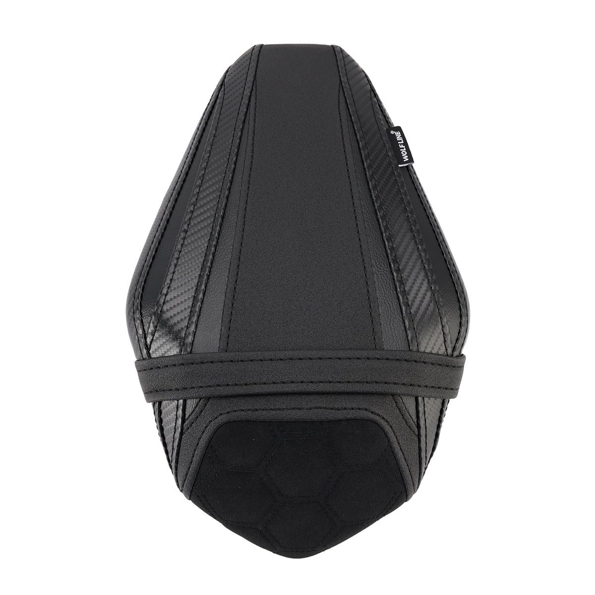 Rear Seat Passenger Cushion Flat Fit Blacka For Kawasaki Ninja Zx-6R 2019-2025