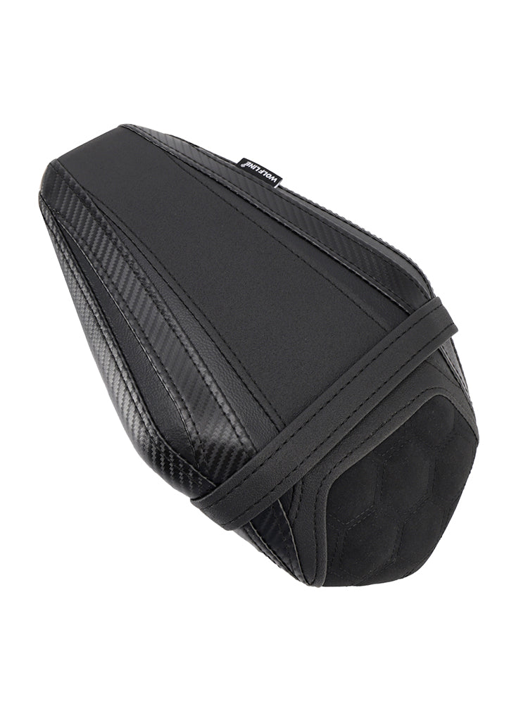 Rear Seat Passenger Cushion Flat Fit Blacka For Kawasaki Ninja Zx-6R 2019-2025