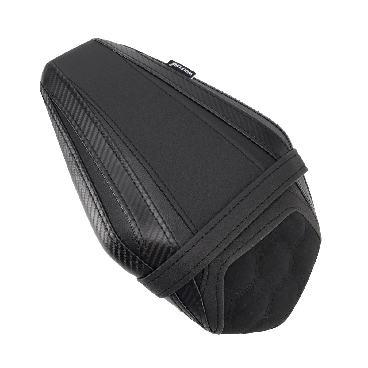 Rear Seat Passenger Cushion Flat Fit Blacka For Kawasaki Ninja Zx-6R 2019-2025