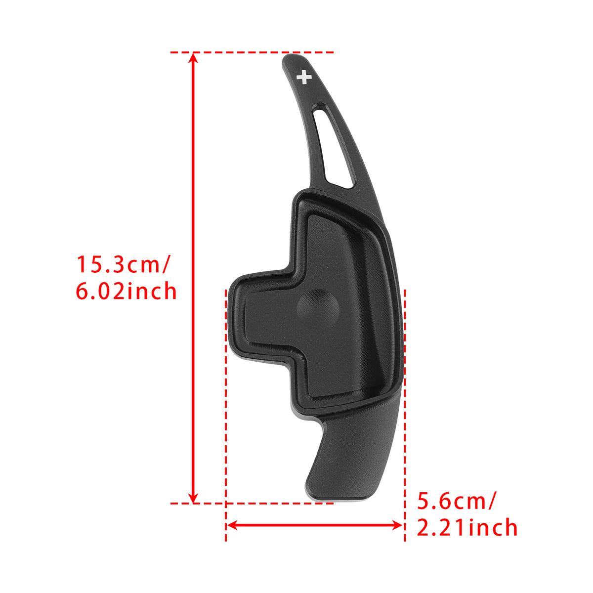 Steering Wheel Paddle Shifter For Benz C GLC E 2015-2022 Aluminium Black
