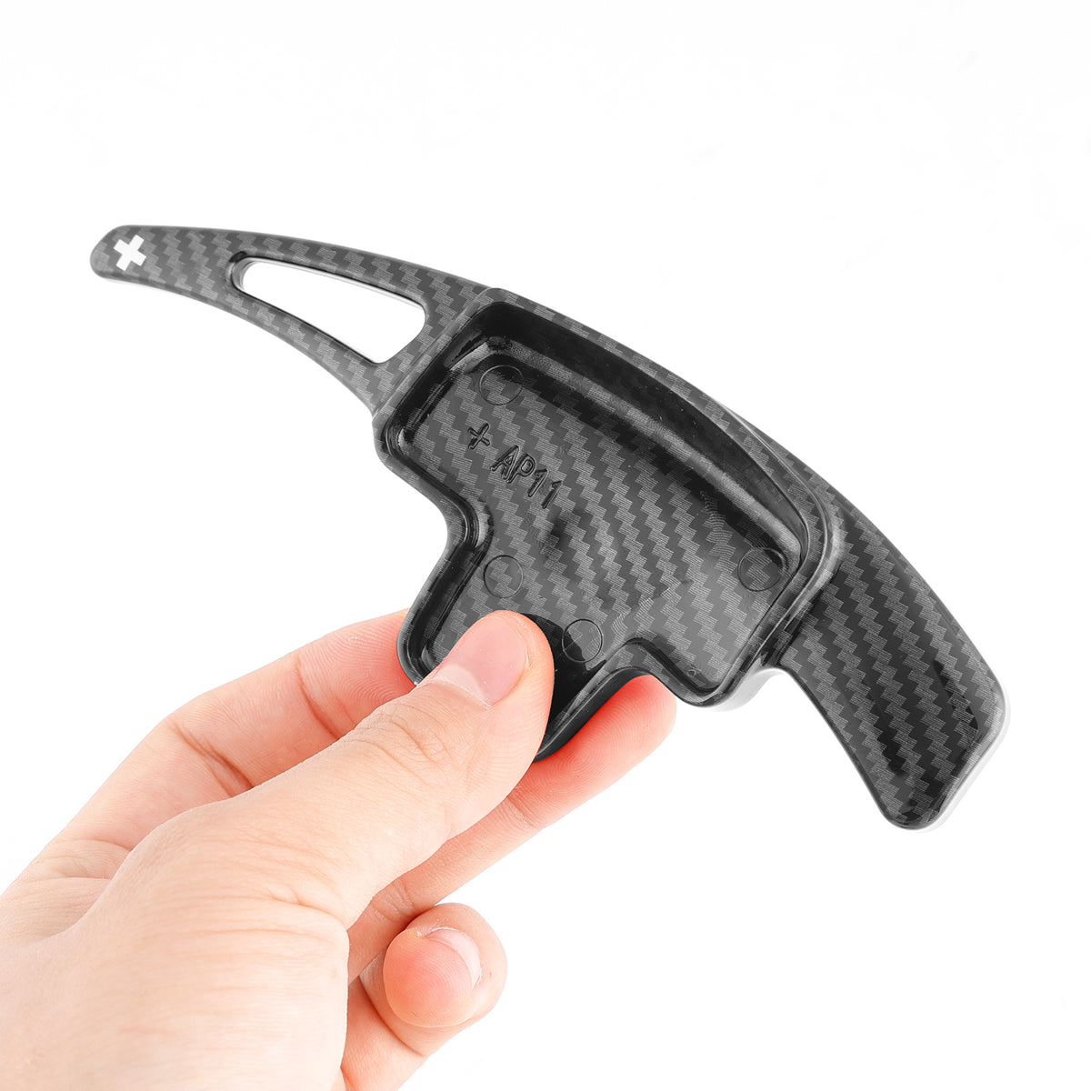 Carbon Look Steering Wheel Paddle Shifter Extensions For Mercedes-Benz A C E