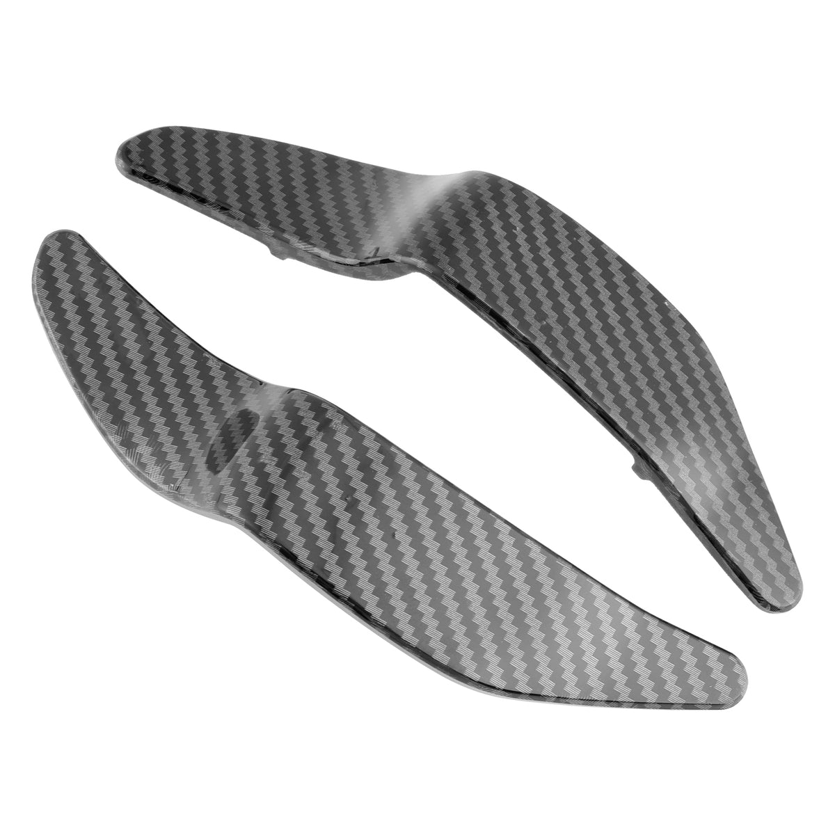 Carbon Look Steering Wheel Paddle Shifter Extension For Mini R55 R56 R58 R60 R61