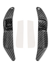 Carbon Look Steering Wheel Paddle Shifter Extension For Mini R55 R56 R58 R60 R61
