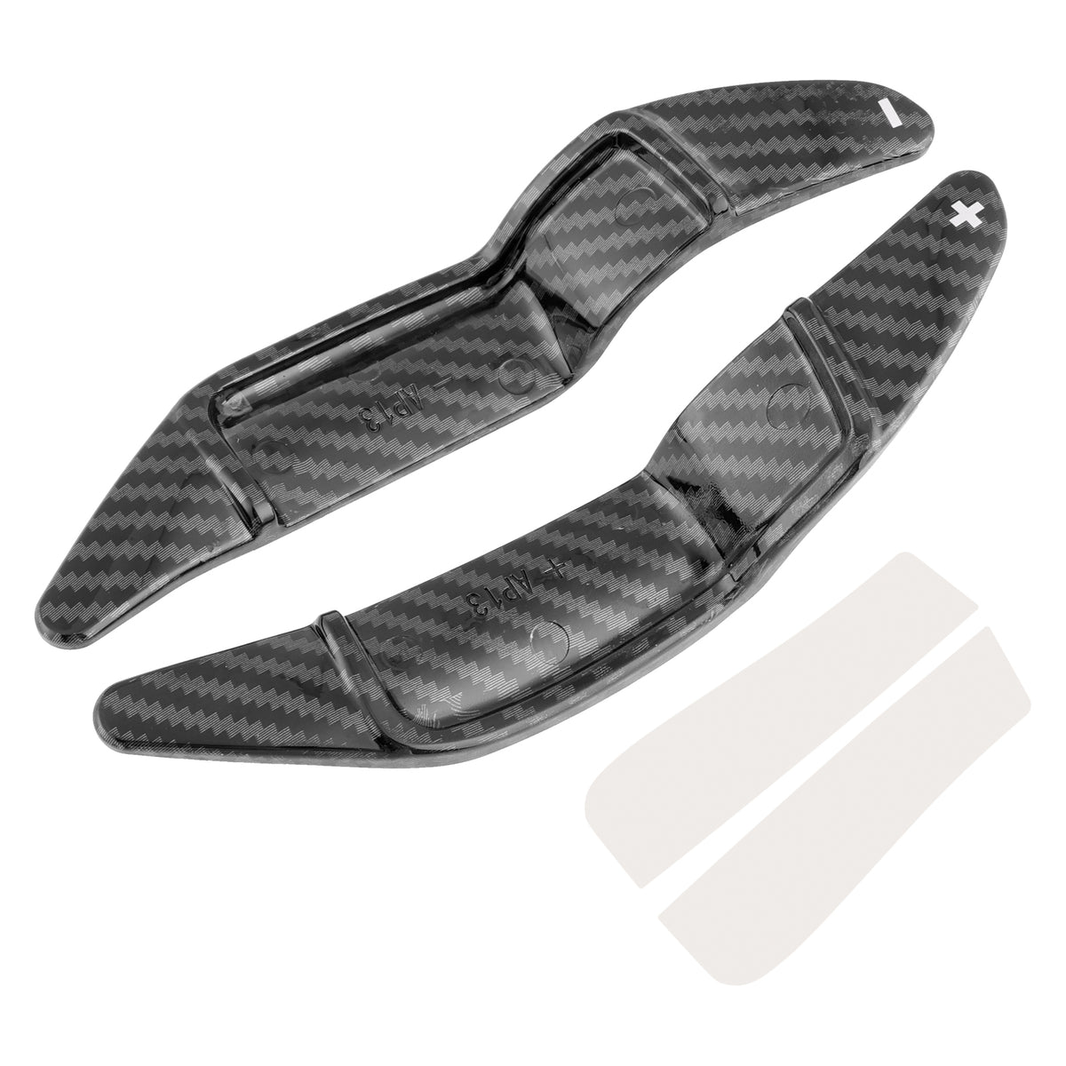 Carbon Look Steering Wheel Paddle Shifter Extension For Mini R55 R56 R58 R60 R61