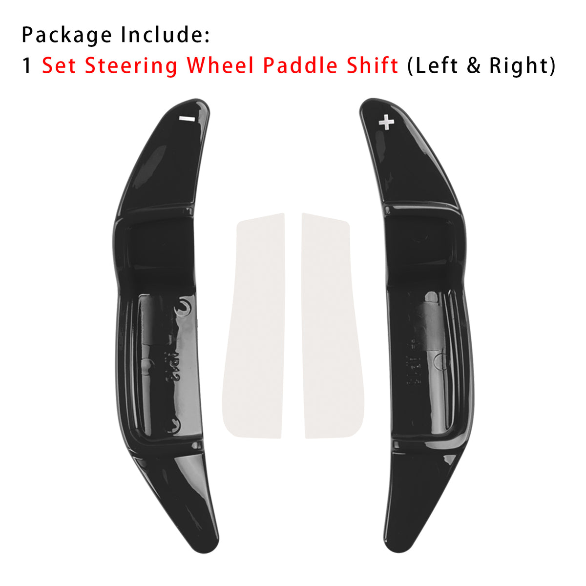 Steering Wheel Paddle Shifter Extension For Mini R55 R56 R58 R60 R61 Black