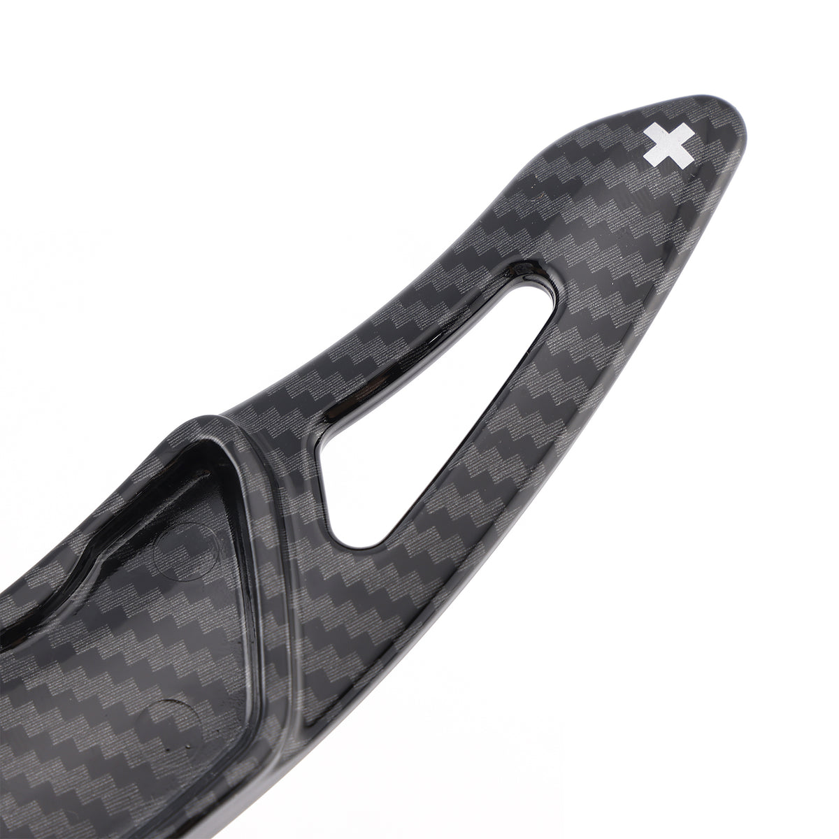 Carbon Look Steering Wheel Paddle Shifter Extension For Subaru Forester Outback
