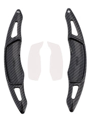 Carbon Look Steering Wheel Paddle Shifter Extension For Subaru Forester Outback