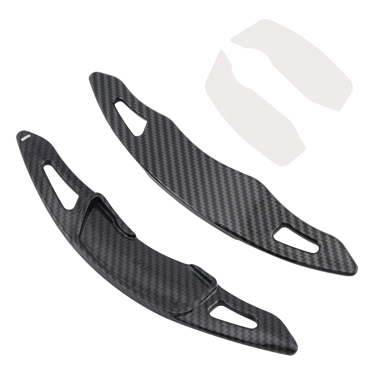 Carbon Look Steering Wheel Paddle Shifter Extension For Subaru Forester Outback