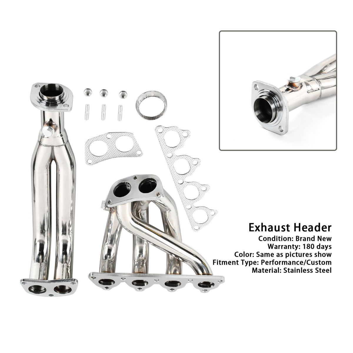 1993-1997 Honda Del Sol (D-Series SOHC Engines Only) Exhaust Manifold Headers Generic