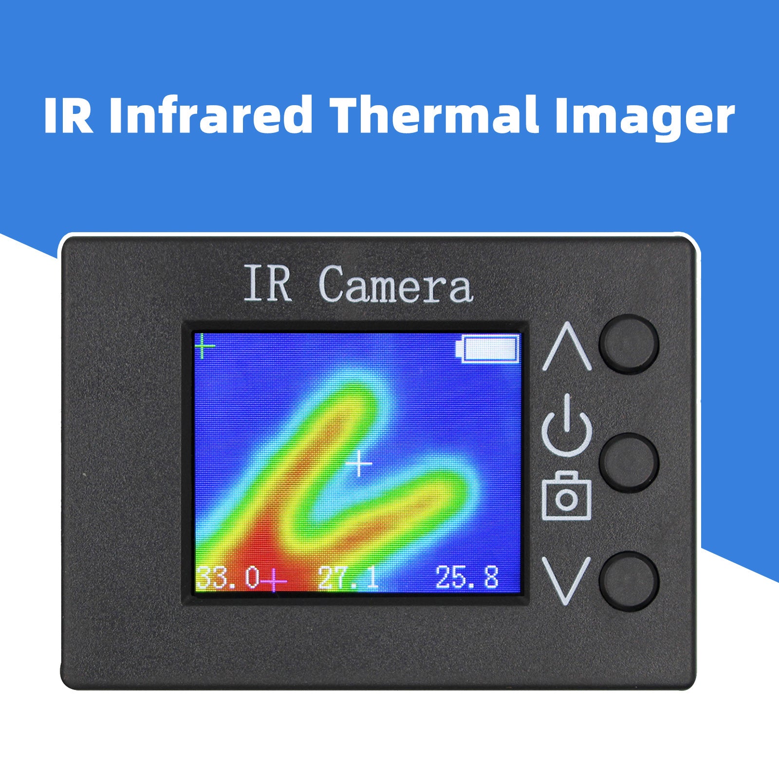 2 In 1 IR Camera Temperature Tester Thermal Imager With Imaging Sensor 1.8Inch