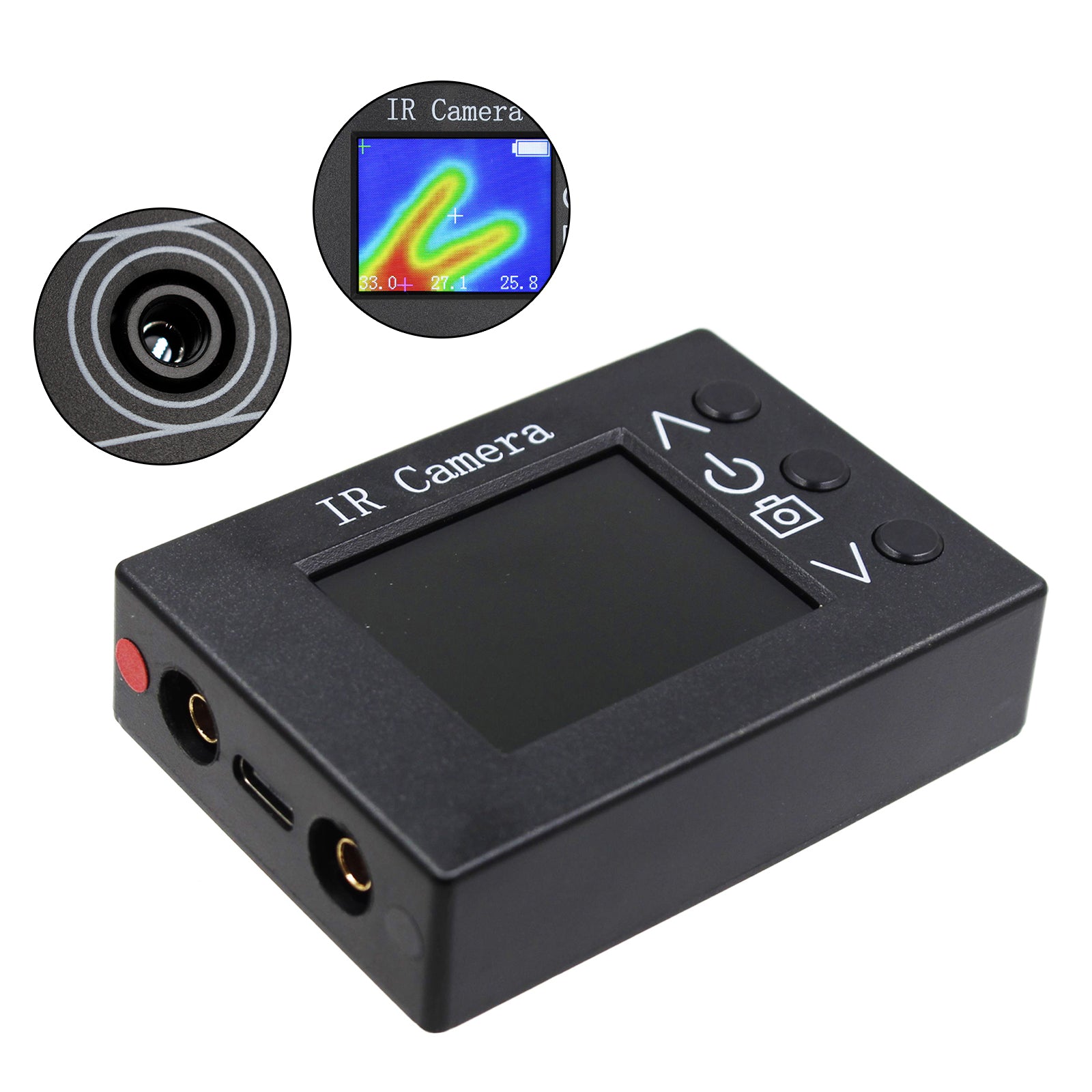 2 In 1 IR Camera Temperature Tester Thermal Imager With Imaging Sensor 1.8Inch