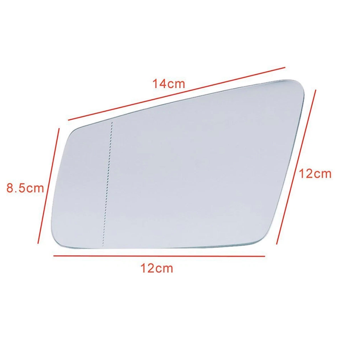 2010-2016 Mercedes Benz E550 Left & Right Heated Mirror Glass 2128100521 2128100621 Generic