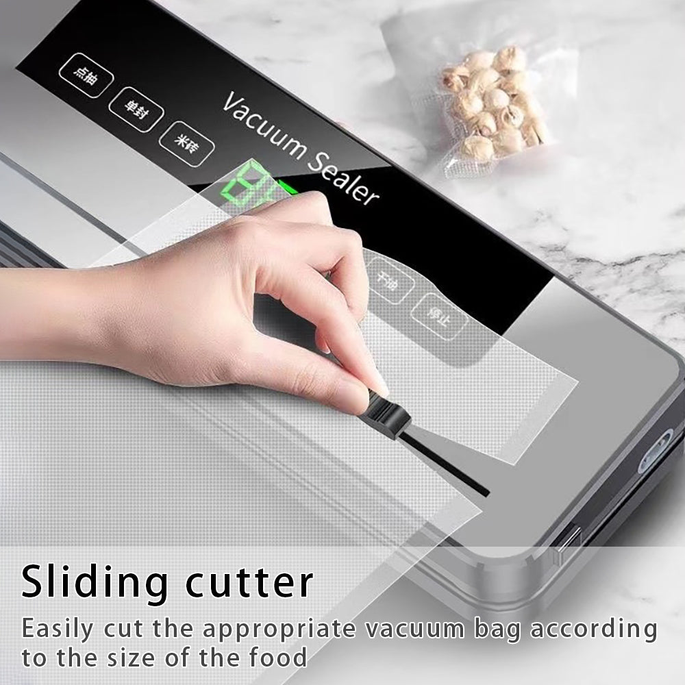 Vacuum Sealer Machine Auto Dry Wet Food Saver Storage Packing W Food Seal Bags