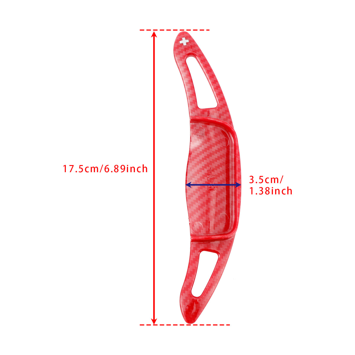 Carbon Look Steering Wheel Paddle Shifter Extension For Toyota Corolla RAV4