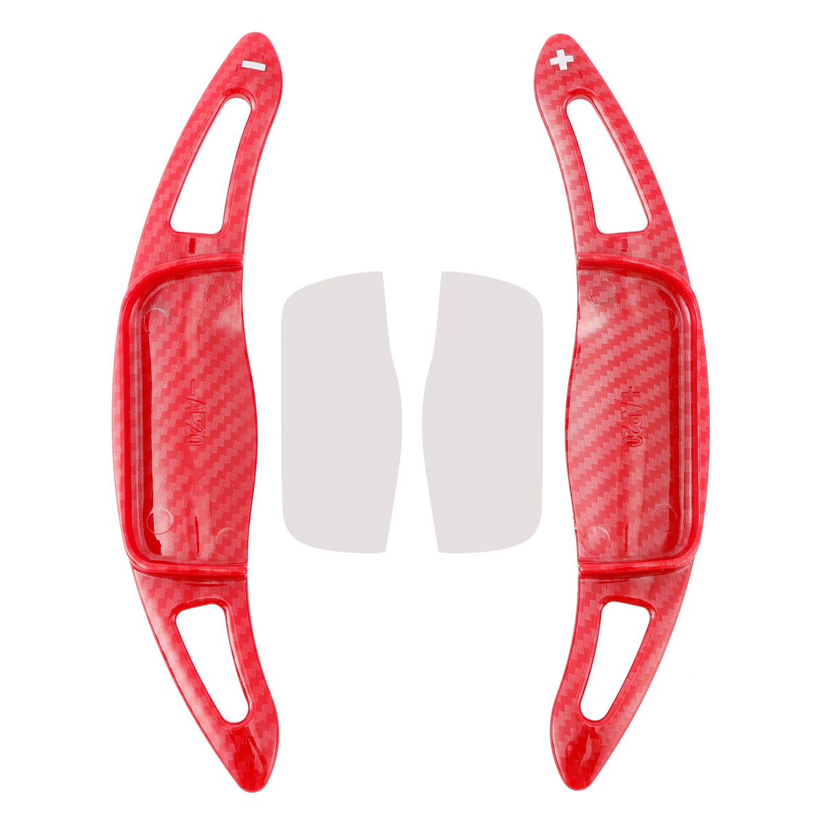 Carbon Look Steering Wheel Paddle Shifter Extension For Toyota Corolla RAV4