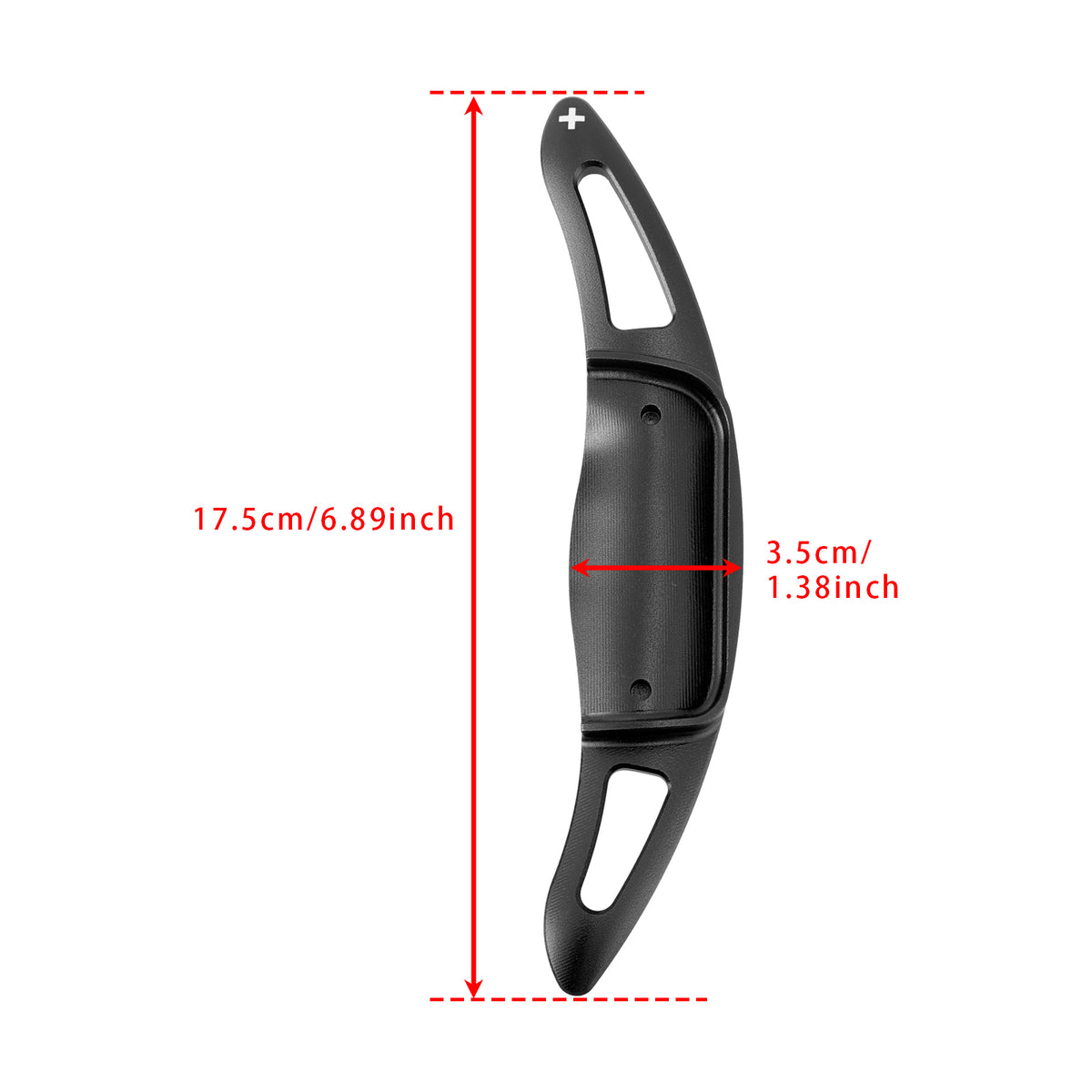 Steering Wheel Paddle Shifter Extension For Toyota Corolla RAV4 Aluminium Black