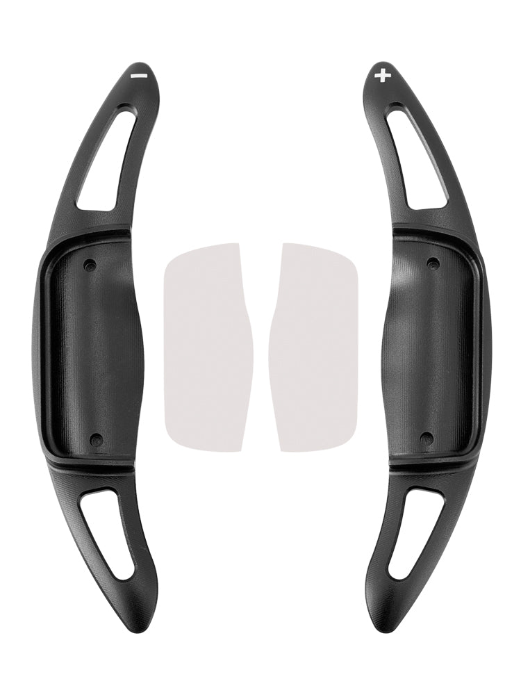 Steering Wheel Paddle Shifter Extension For Toyota Corolla RAV4 Aluminium Black
