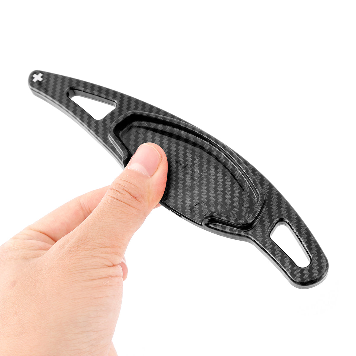 Carbon Look Steering Wheel Paddle Shifter Extension For Honda CRV Civic 11th Gen