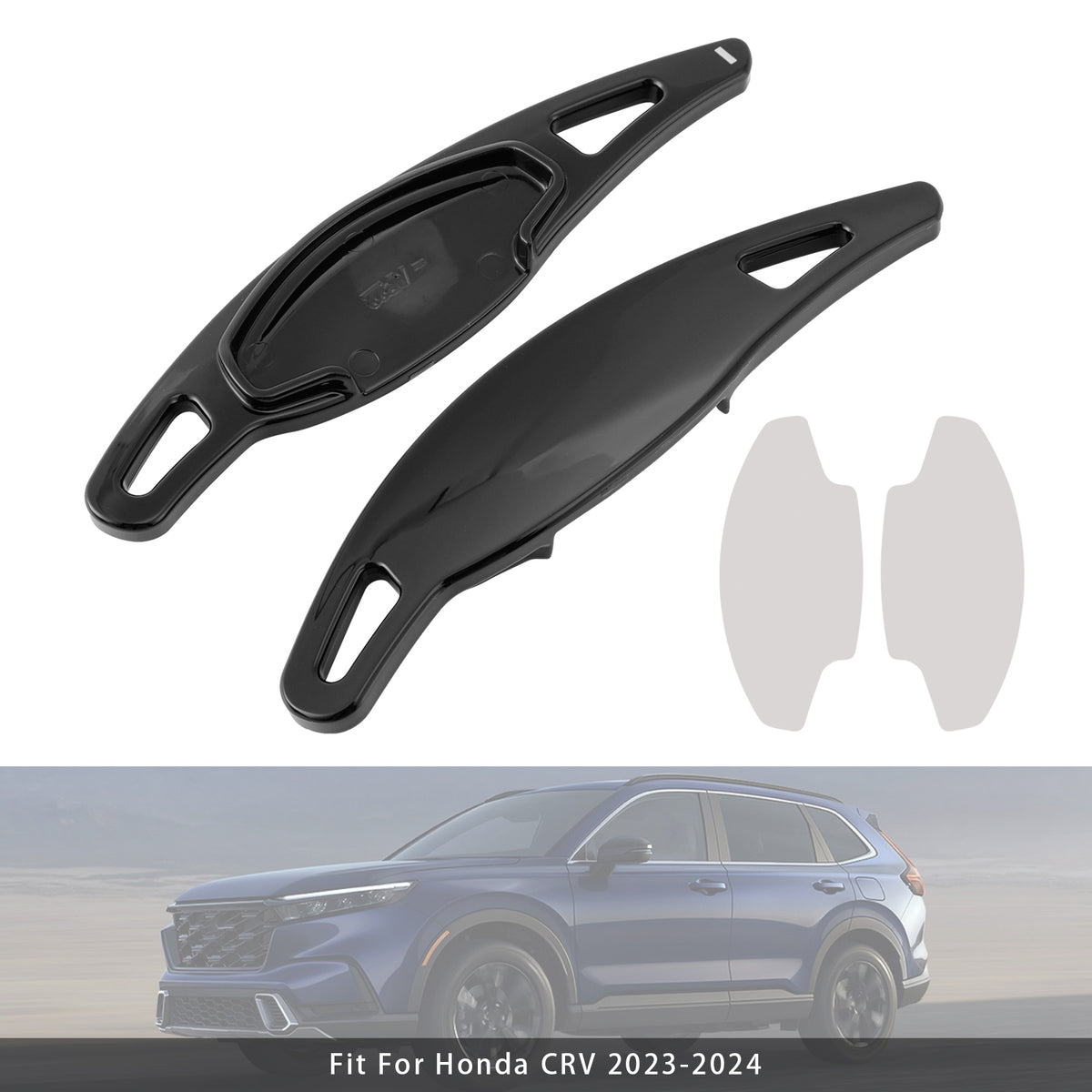 Steering Wheel Paddle Shifter Extension For Honda CRV Civic 11th Gen Black