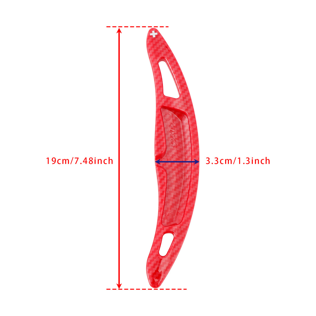 Carbon Look Steering Wheel Paddle Shifter Extension For Porsche Cayenne Macan