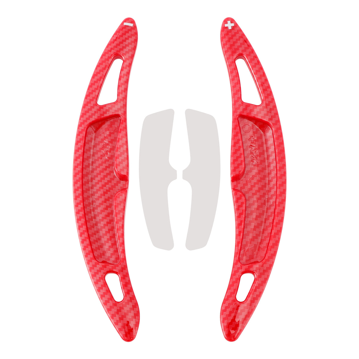 Carbon Look Steering Wheel Paddle Shifter Extension For Porsche Cayenne Macan